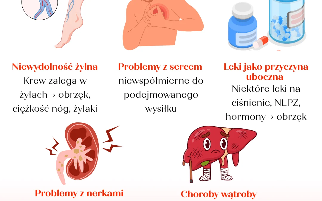 Dlaczego puchną nogi ? 5 najczęstszych przyczyn
