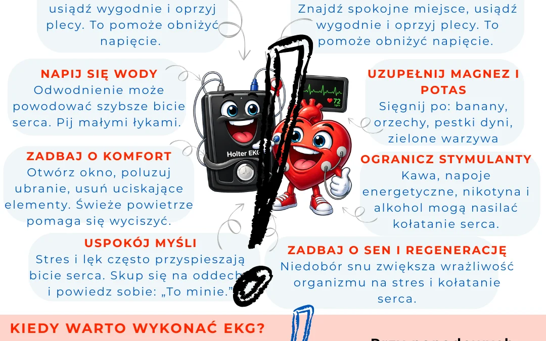 Jak uspokoić kołatanie serca? Skuteczne sposoby i kiedy zgłosić się na EKG
